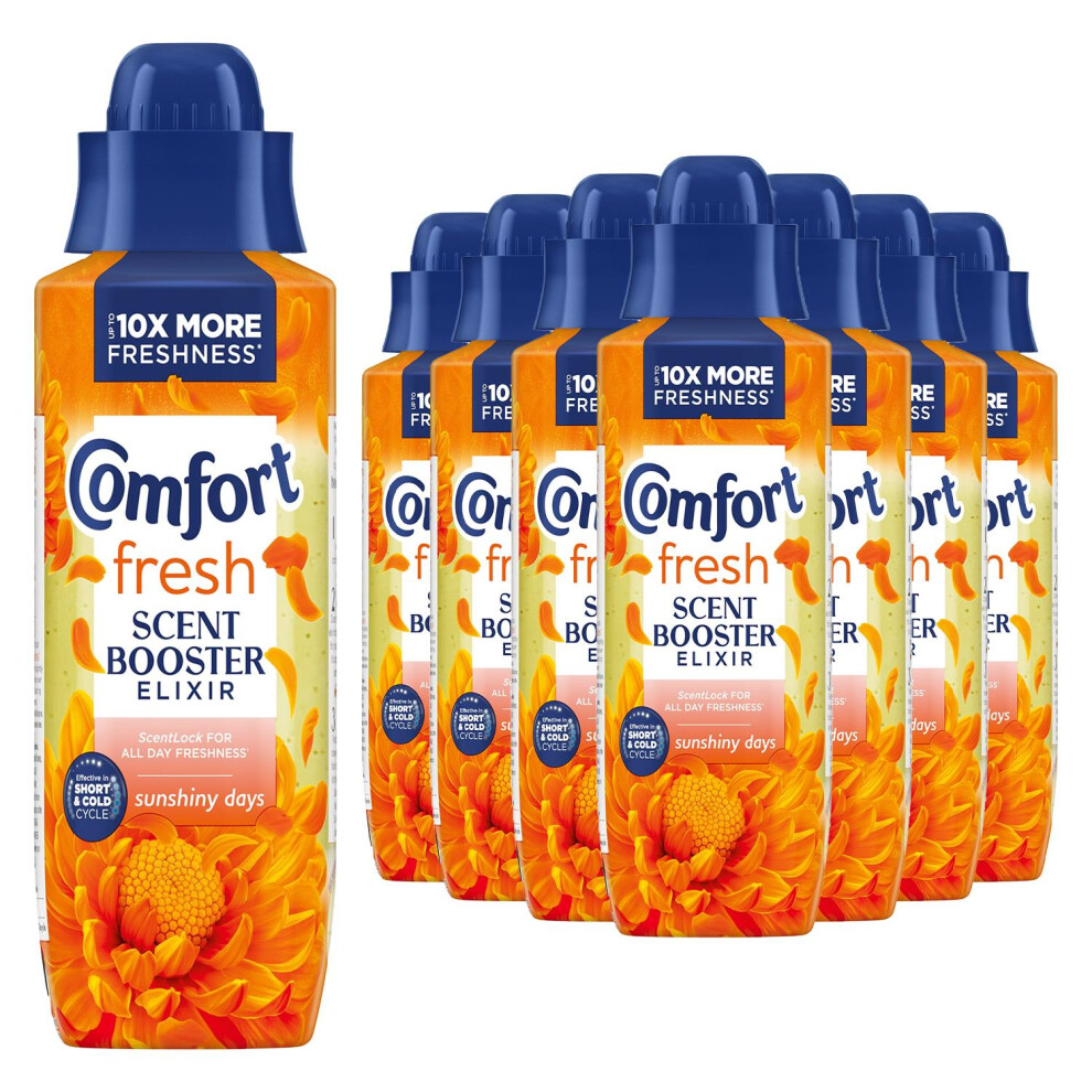 Comfort Fresh Sunshiny Days Liquid Scent Booster Elixir 460Ml, 8Pk