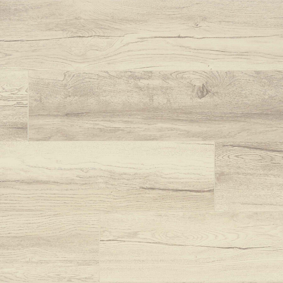 (1.598Mâ² / Pack, Wharf Oak) Swiss Krono Lalu Wood Effect 10Mm Click Laminate Flooring 9503571581813