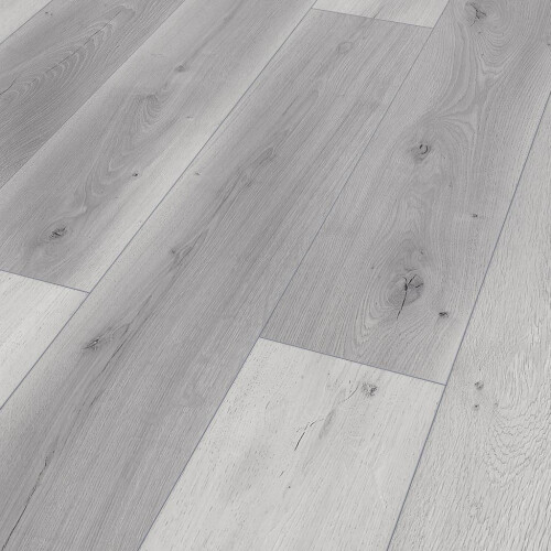 (1.99m² / Pack, 52580 Oak) Mona Wood Effect Click 8mm Laminate Flooring 1