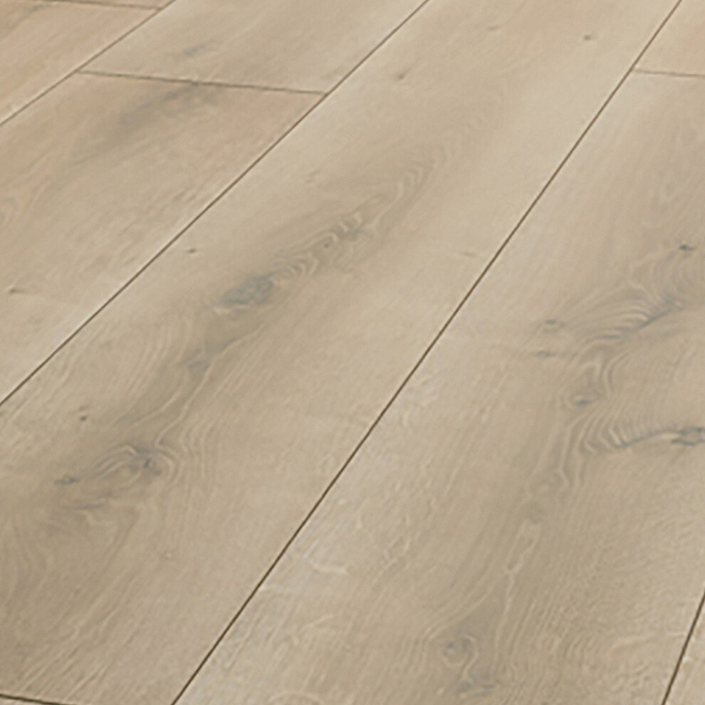 (1.97Mâ² / Pack, 52354 Oak) Spa Wood Effect Click 8Mm Laminate Flooring 9505367299643