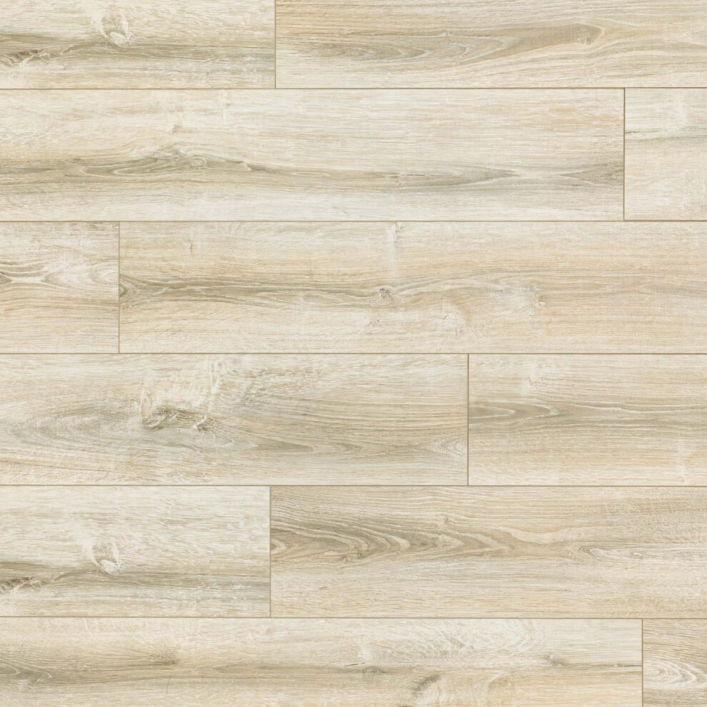 (2.131Mâ² / Pack, Iced Oak) Swiss Krono Lalu Wood Effect 8Mm Click Laminate Flooring 9503958676439
