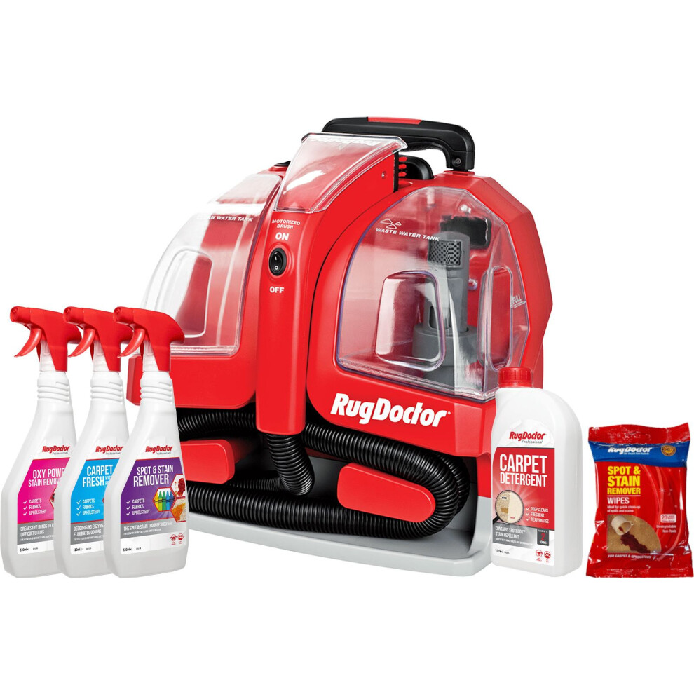 Rug Doctor 10453992 Carpet Cleaner with Detergent Bundle