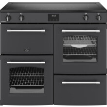 Belling Farmhouse 100Ei 100cm Electric Range Cooker with Induction Hob - Anthracite - A/A Rated