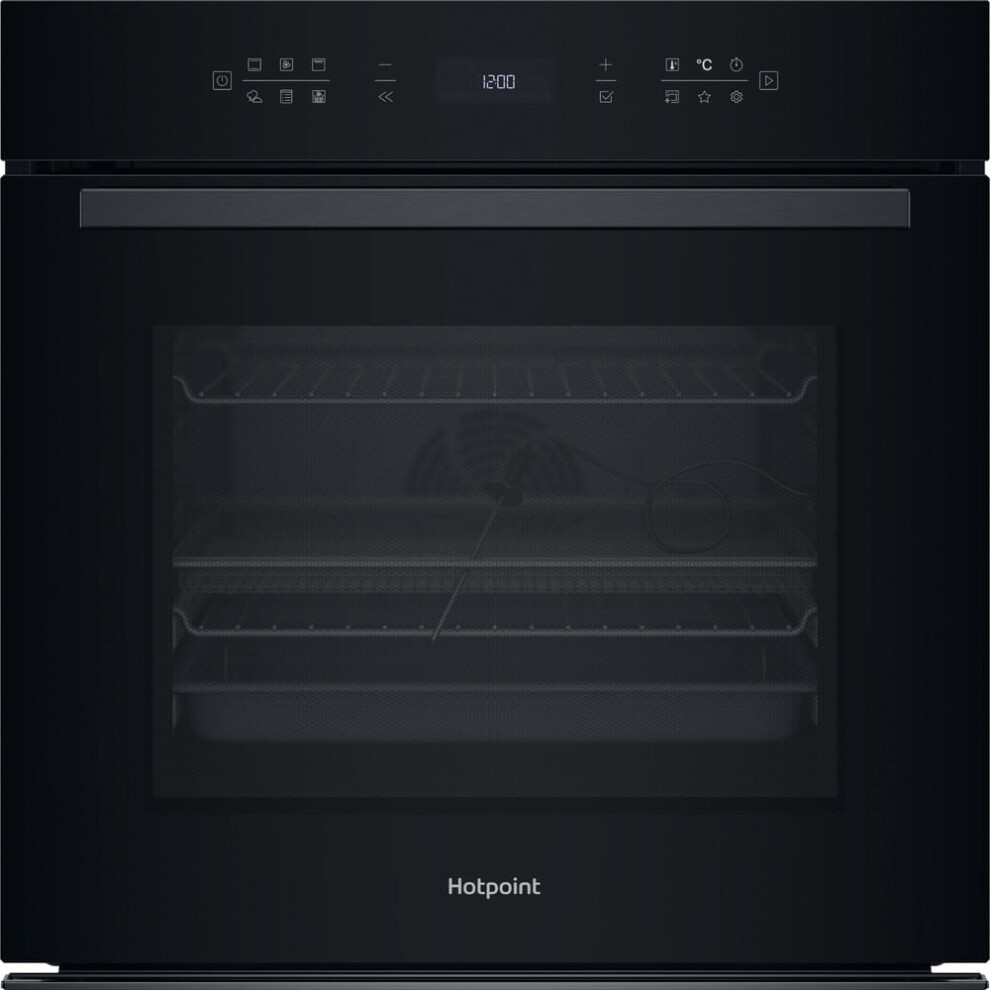 Hotpoint Class 6 Built In Electric Single Oven - A+ Rated Black