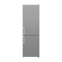 Indesit 60/40 Fridge Freezer - Silver - E Rated