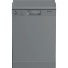 Indesit Standard Dishwasher - Silver - E Rated