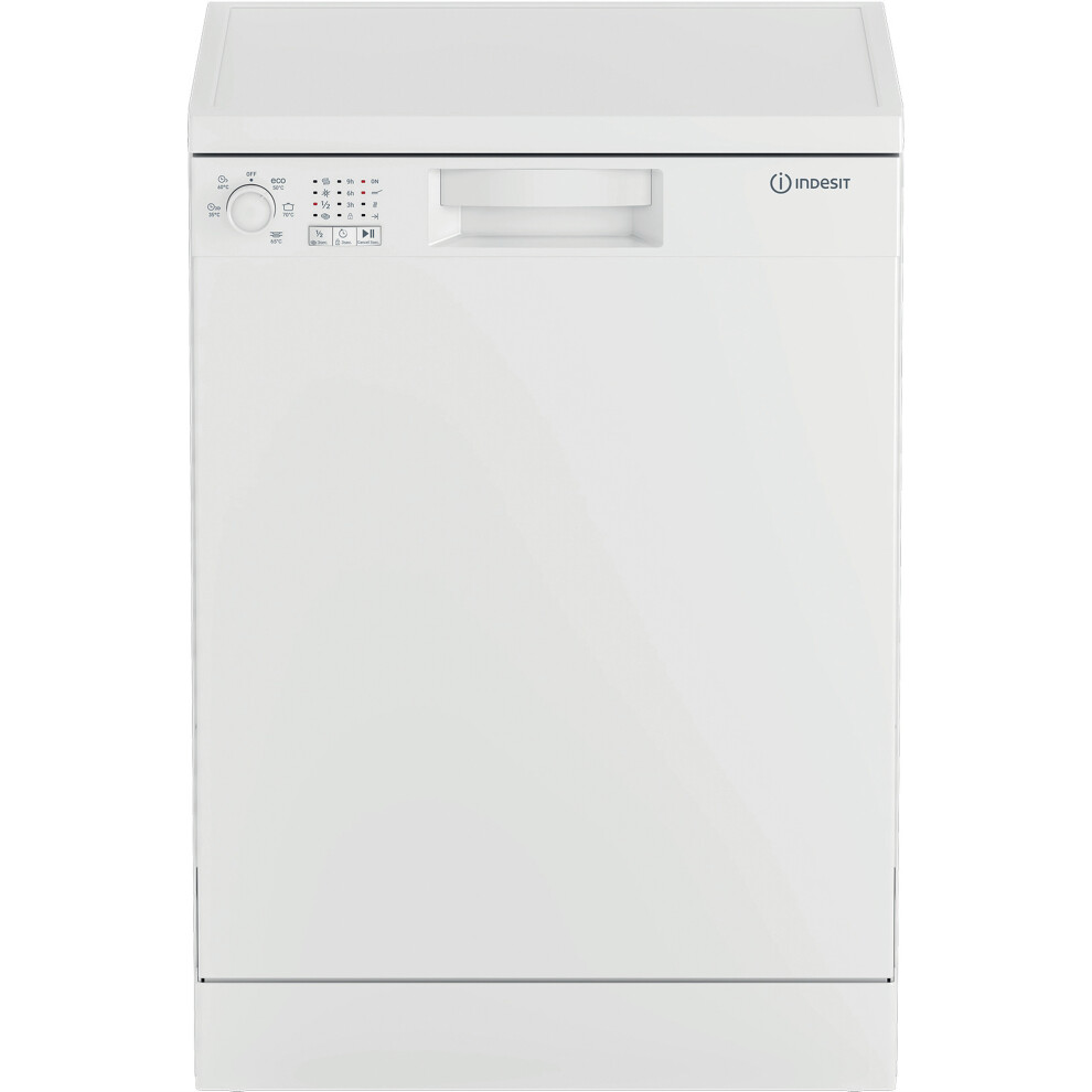 Indesit Standard Dishwasher - White - E Rated