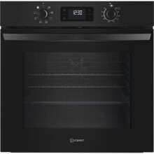 Indesit Turn&Go Built In Electric Single Oven - Black - A Rated