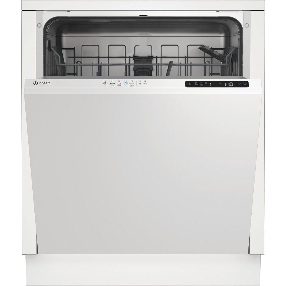 Indesit Fully Integrated Standard Dishwasher - E Rated White