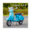 (Ροζ κουτί λιανικής) 1:10 Alloy Diecasts Vespa 125 Classics Model Vehicles Ήχος 2