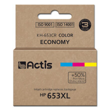 Actis KH-653CR Ink (replaces HP 653XL 3YM74AE; Premium; 18ml; 300 pages; color)