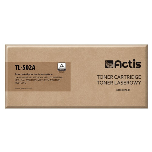 Actis toner til Lexmark 50F2H00 ny TL-502A