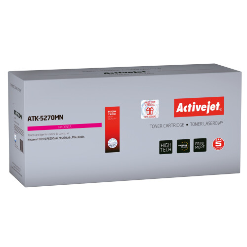 Activejet-väriainetta Kyocera TK-5270M uusi ATK-5270MN