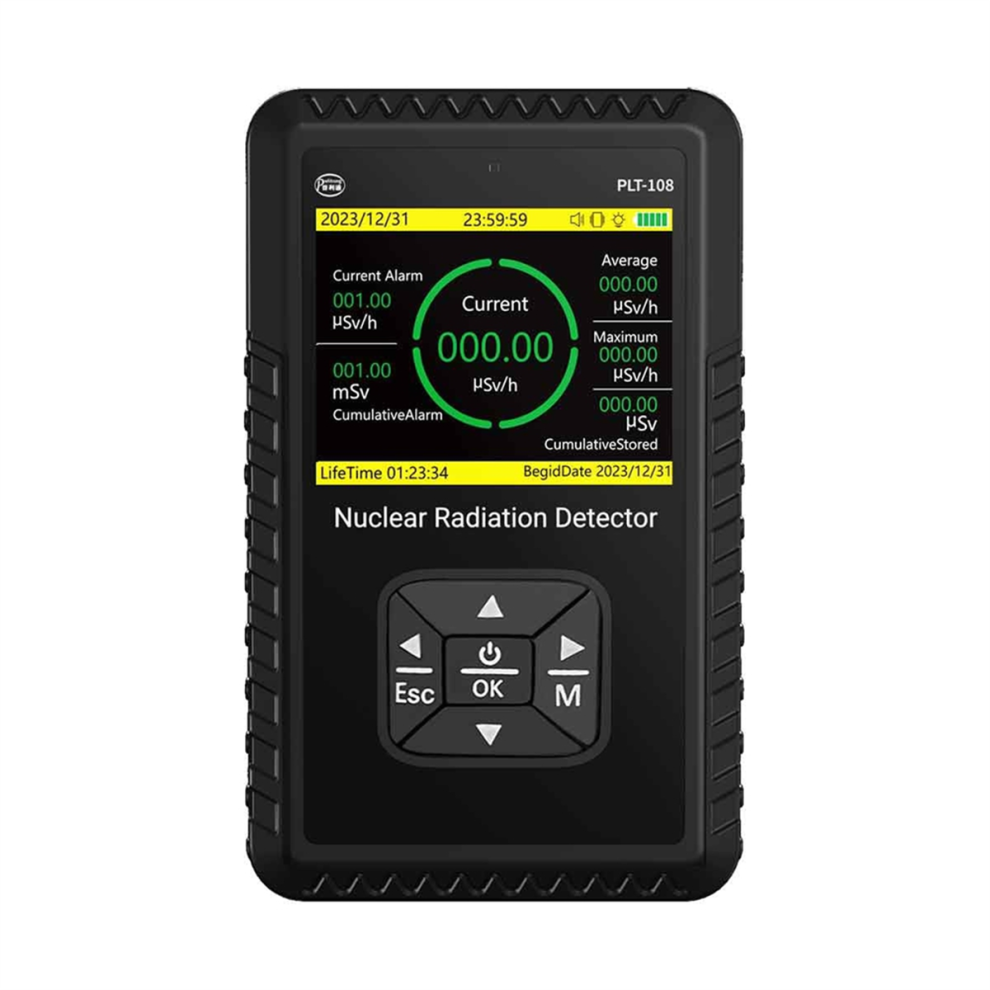 Geiger Counter Nuclear Radiation Detector - Handheld With Lcd Display 4853307573649