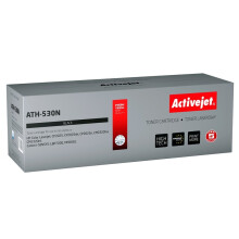Tonercartridge - Activejet - ATH-530N - Compatibel Zwart - 3500 pagina's - Ingebouwde drumunit