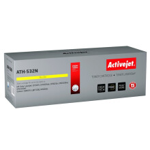 Tonercartridge - Activejet - ATH-532N - Geel - Compatibel - 3200 pagina's