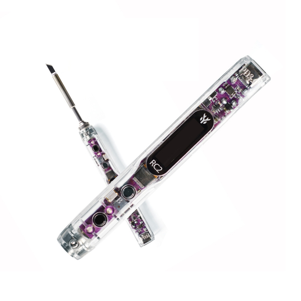Hglrc Rc2 Soldering Iron Oled Hd Display Smart Constant Temperature 4853307572352