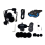 2-delige motorfiets Bluetooth helm intercom headset X6 Pro 2