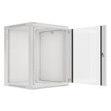 Lanberg Wandgemonteerde Rack 19 DEMONTABEL Flat Pack 15U/600X600MM Grijs - 5901969403206