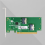 Κάρτα προσαρμογέα PCIe X16 διπλού καναλιού σε 2x SlimSAS SFF-8654 8i 2