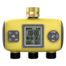 3-Outlet Automatic Water Timer Garden Irrigation Watering System