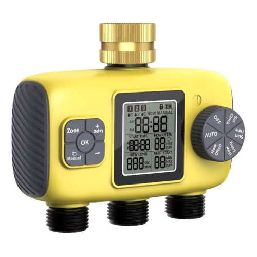 3-Outlet Automatic Water Timer Garden Irrigation Watering System 1