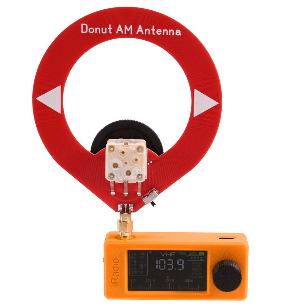 SI4732 1.9in Mini Radio Receiver 0.5-108MHz Shortwave Radio Receiver