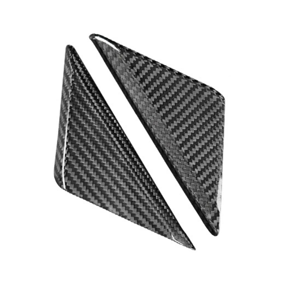 For Ford Mustang 2024+ Glossy Carbon Fiber A-Pillar Trim 4853307580227