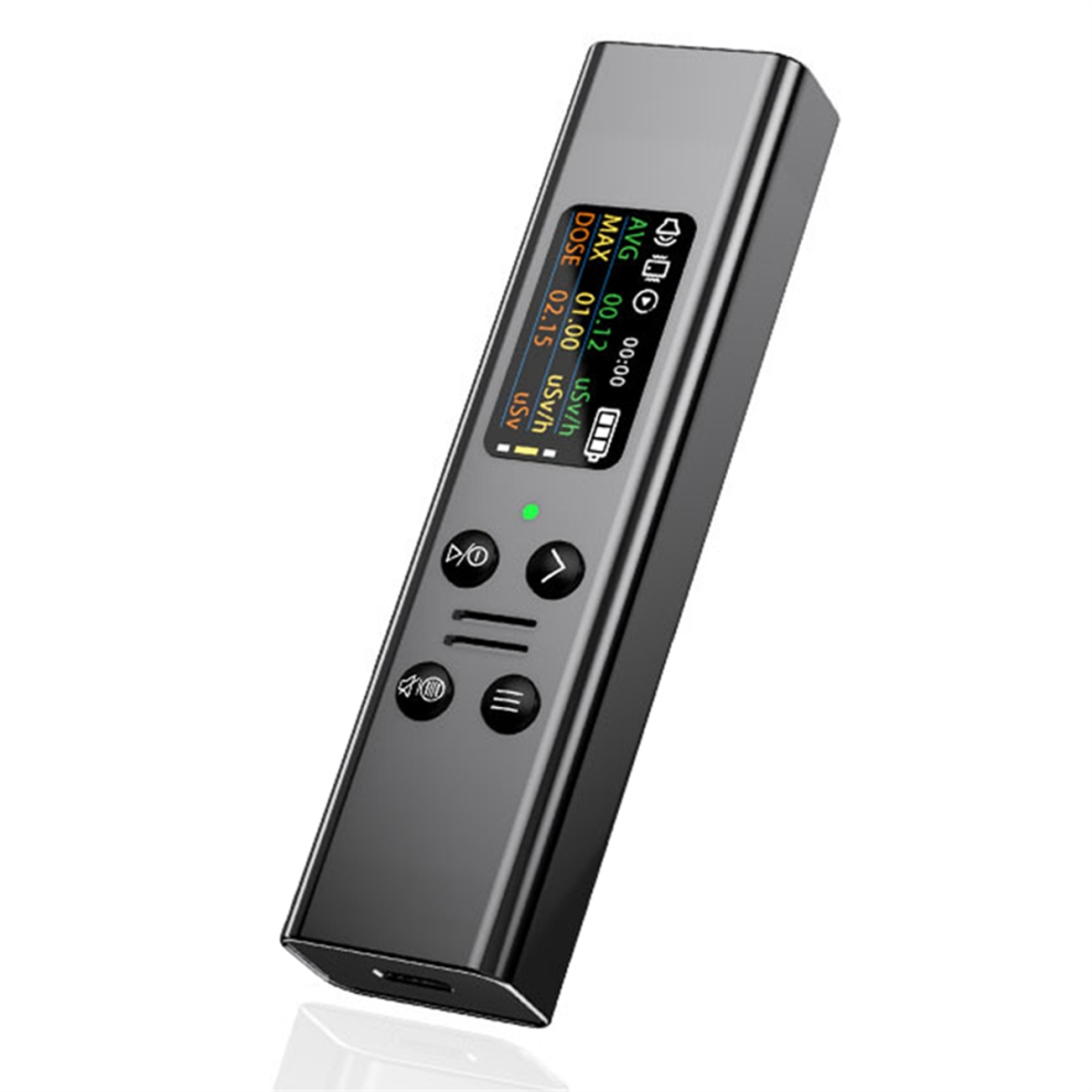 Handheld Aluminum Alloy Geiger Counter, Nuclear Radiation Detector 4853307580791