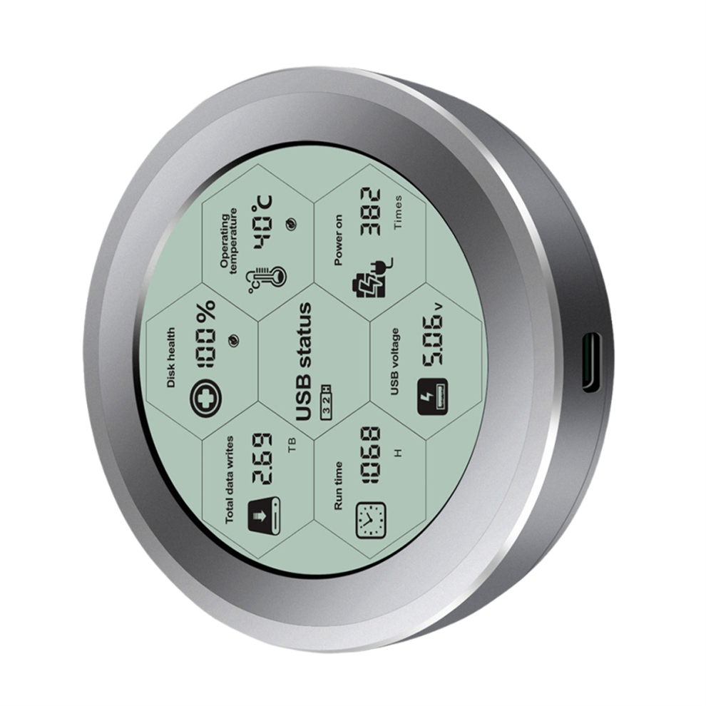 Custodia Ssd Pcie M.2 Nvme 2230 2242 Usb 3.2 20 Gbps Argento