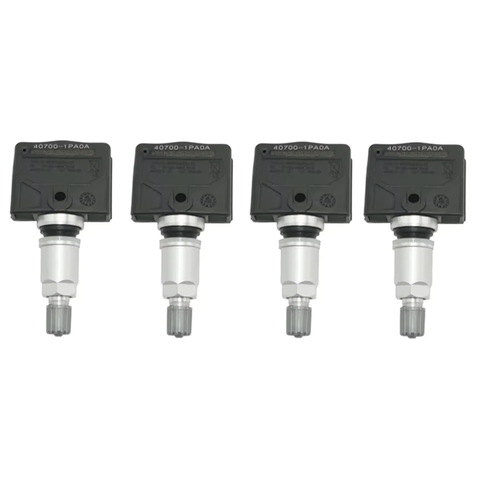 4Pcs Tpms 40700-1Pa0a Tire Pressure Monitor Sensor For Nissan Nv1500 Black 4853307582597
