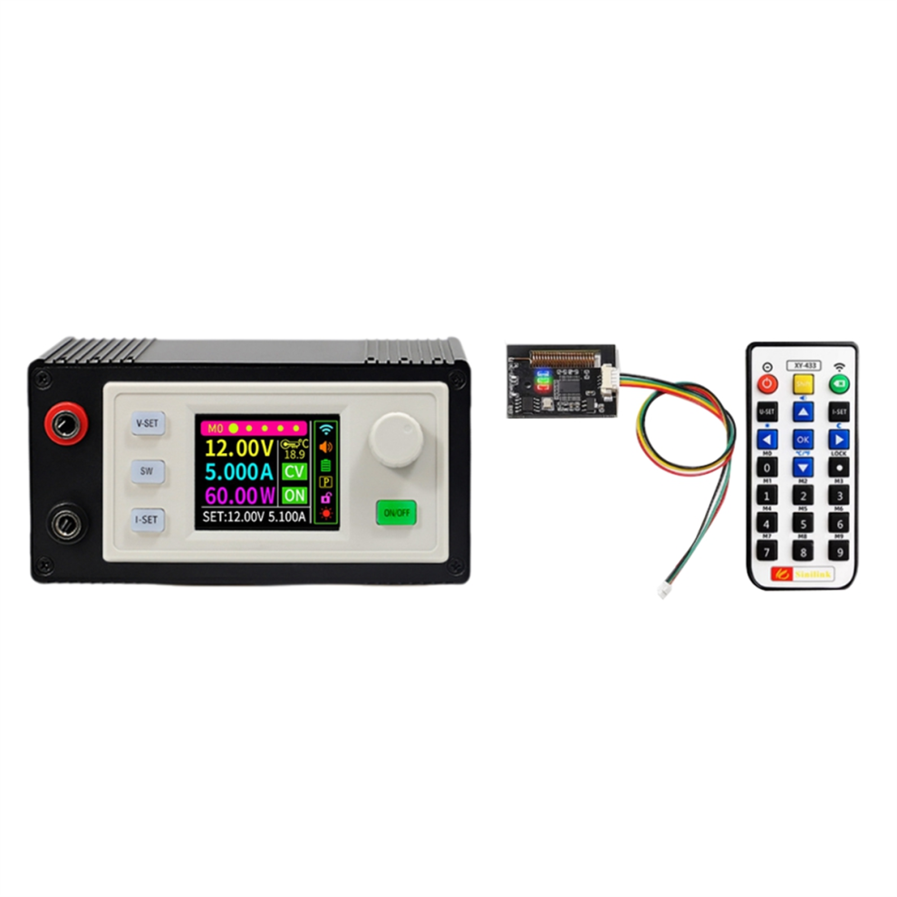 Modulo Step-Down Regolabile 8A 150W SK150S Cnc Finito + Kit 433M