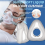 Masque CPAP intégral, kit de remplacement complet (L) 4