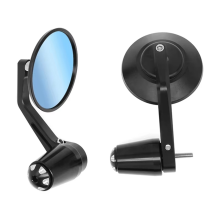 Vespa GTS300/Sprint Lenkerspiegel mit Balance Slider - Schwarz, Aluminium, Paar