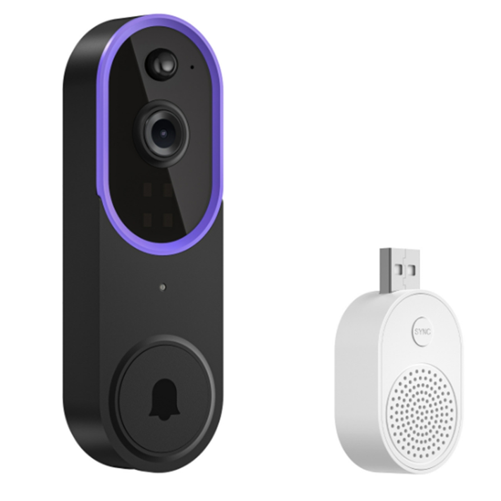 Outdoor Wireless Doorbell Wifi Video Intercom Digital Door Peepholes 4853307588193
