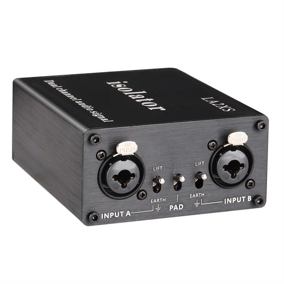 Xlr Audio Isolator Noise Reduction Filter Eliminates Current Noise 4853307589428