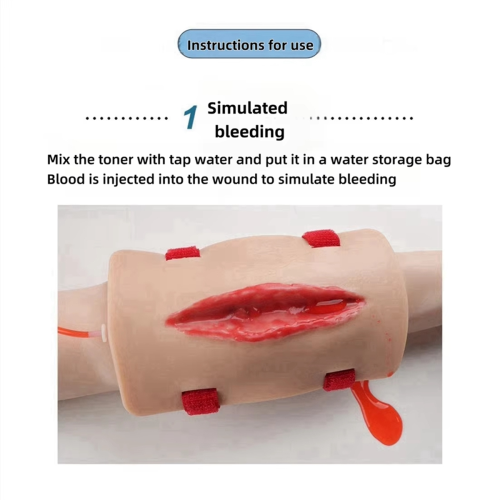 Trauma Simulated Wound Practice Module for Nurse Training & Schools 2
