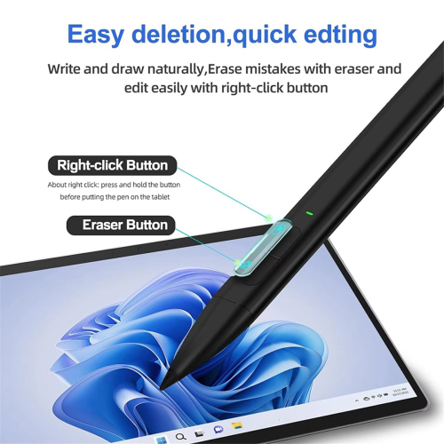 Stylet Slim Pen 2 pour Surface Pro 9/8/7/6/5/4/3/X, Surface Go 3/2/1 1