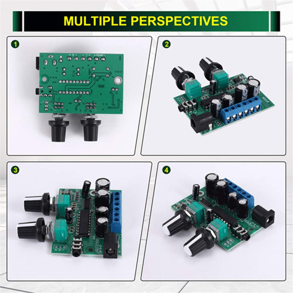 5Pcs 2.1 Subwoofer Amplifier Audio Board 6Wx2+25W Mini Bass Amplifier 4853307592787