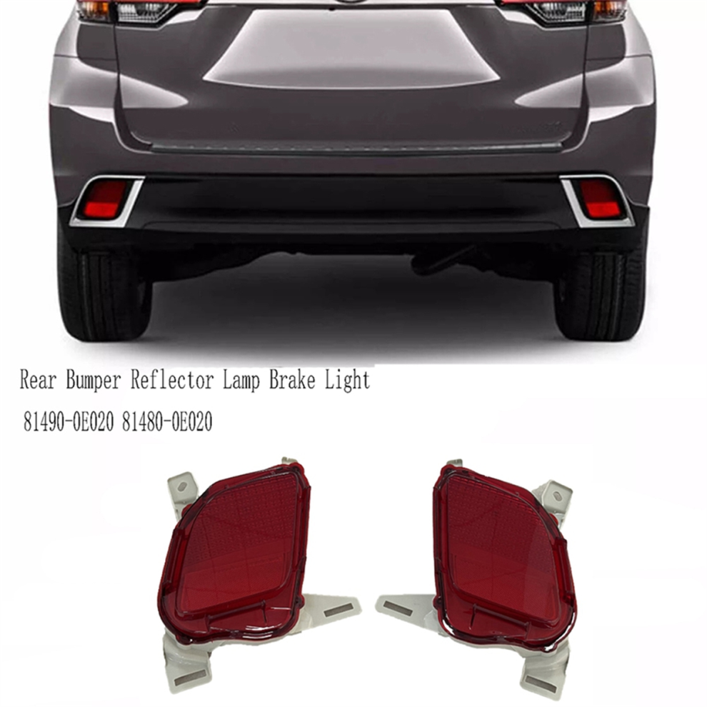 81490-0E020 Rear Bumper Reflector Lamp Brake For Toyota Light 4853307594545