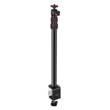 Camera Desk Mount Stand Adjustable 43-102cm Telescopic C Clamp