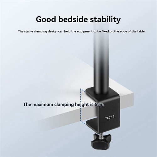 Camera Desk Mount Stand Adjustable 43-102cm Telescopic C Clamp 2