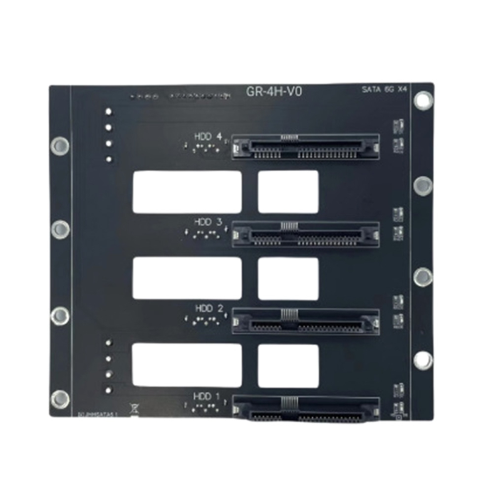 Sata To 4-Disk Ssd/Hdd Adapter 6Gbps Server Expansion Card 4853307597195