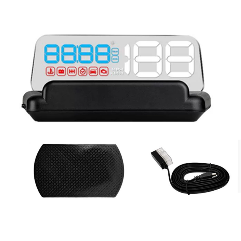 Car Obd Hud Head Up Display Speedometer Windshield Projector 4853307597461