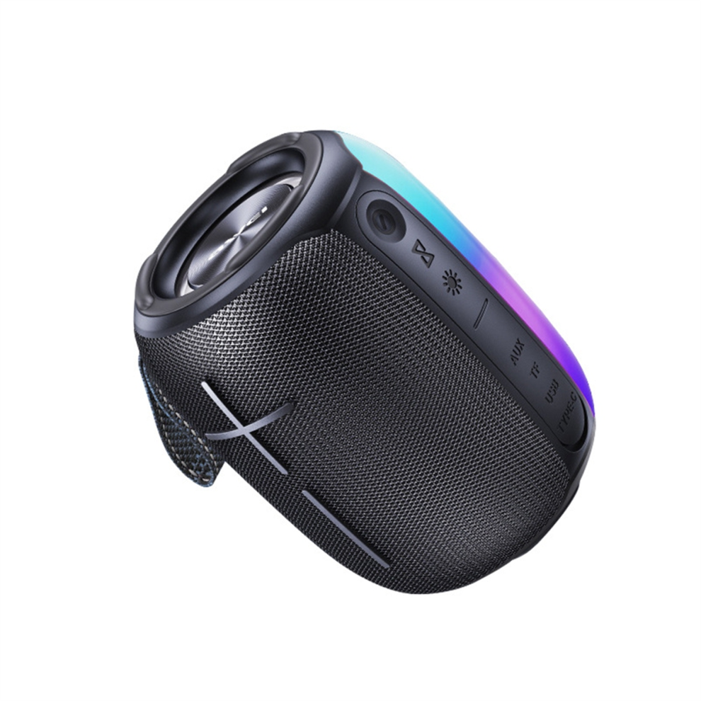 Portable Speaker Bluetooth 5.3, Hifi Wireless Speaker With Rgb Light 4853307597454