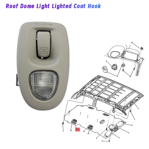 Verlichte kapstok voor caravan, Grand Caravan 1