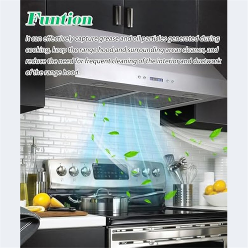 For Broan Nutone Kitchen Exhaust Fan Filter Replace 99010430-003 2