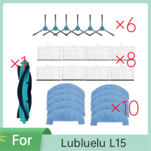 25 Stück für Lubluelu L15 Roboterstaubsauger, wichtiges Zubehör