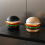 Ξύλινο Ημερολόγιο Γραφείου σε Σχήμα Burger, Χρώμα Ξύλου 2