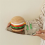 Ξύλινο Ημερολόγιο Γραφείου σε Σχήμα Burger, Χρώμα Ξύλου 5